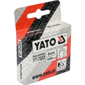 Capse Yato 8mm 1000Buc Yato YT-7023