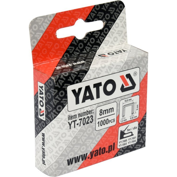 Capse Yato 8mm 1000Buc Yato YT-7023