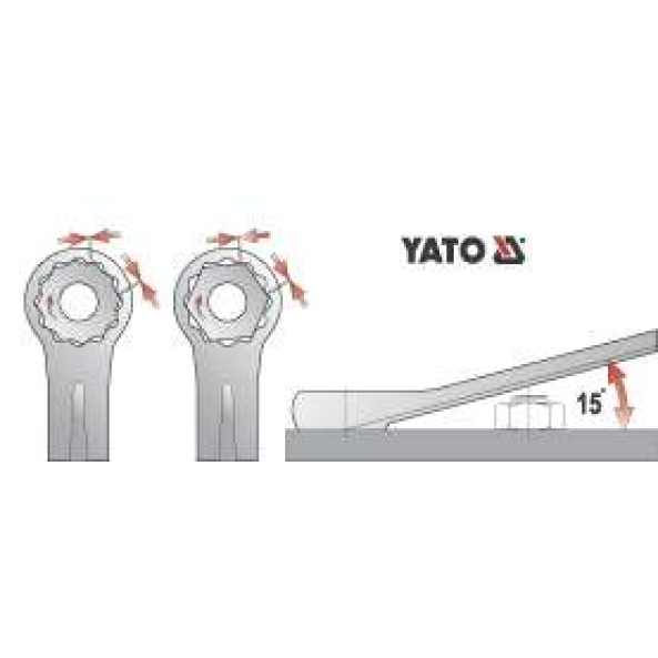 Set Chei Combinate 6-19mm. Yato YT-0060